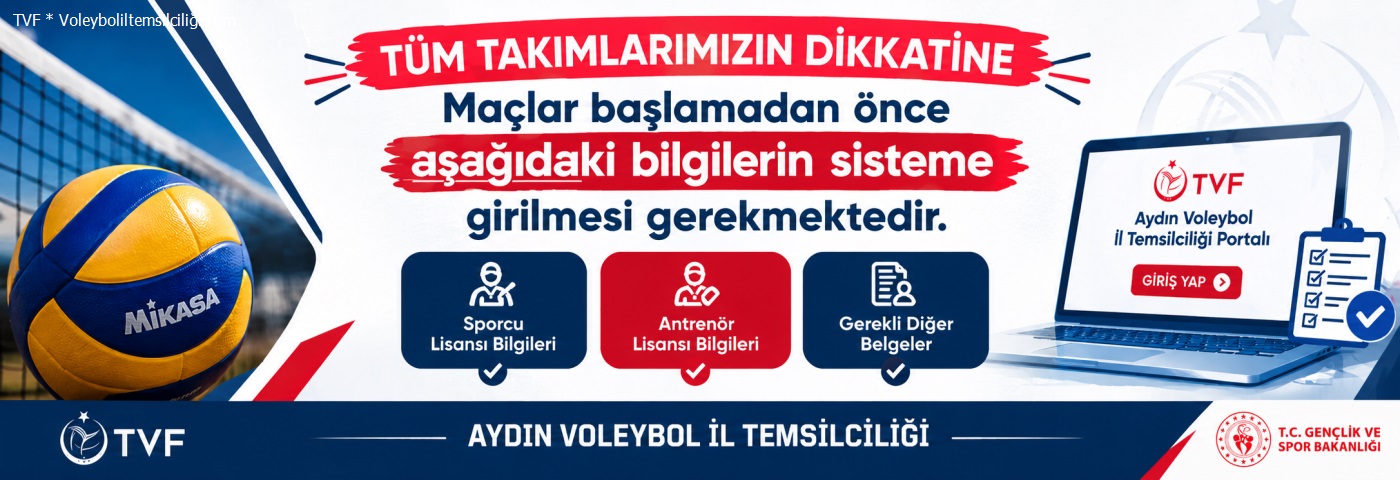 Kulüplerimizin Dikkatine!